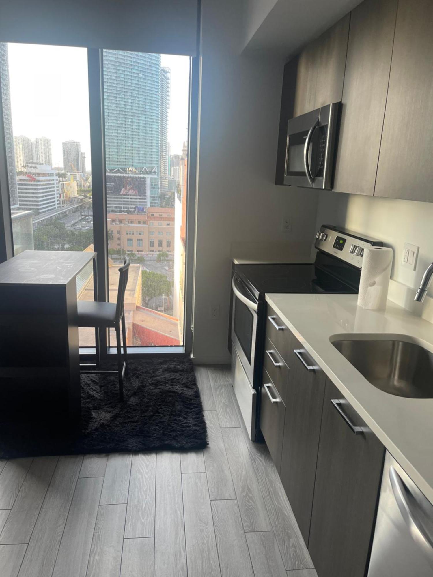 Vibrant Studio Downtown Miami Apartment Exterior photo
